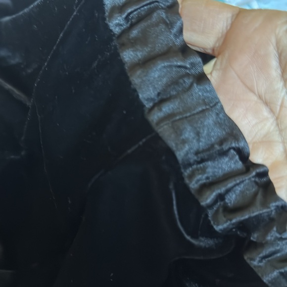 Style&Co Petite Women’s Black Velour stretch Pants straight leg size Large - Picture 12 of 14